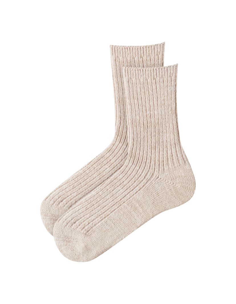 Socken Ecru 1