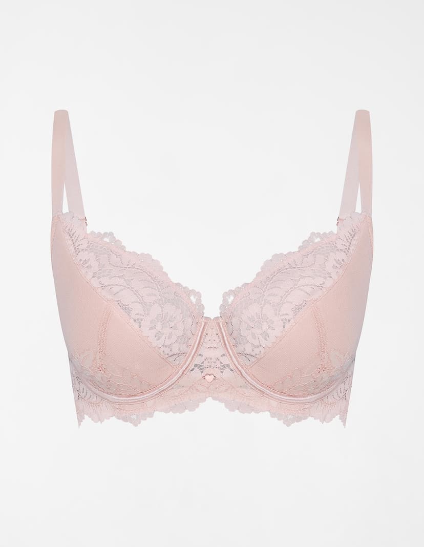 Halb-Gepolsterter BH Sweetheart Rosa 6