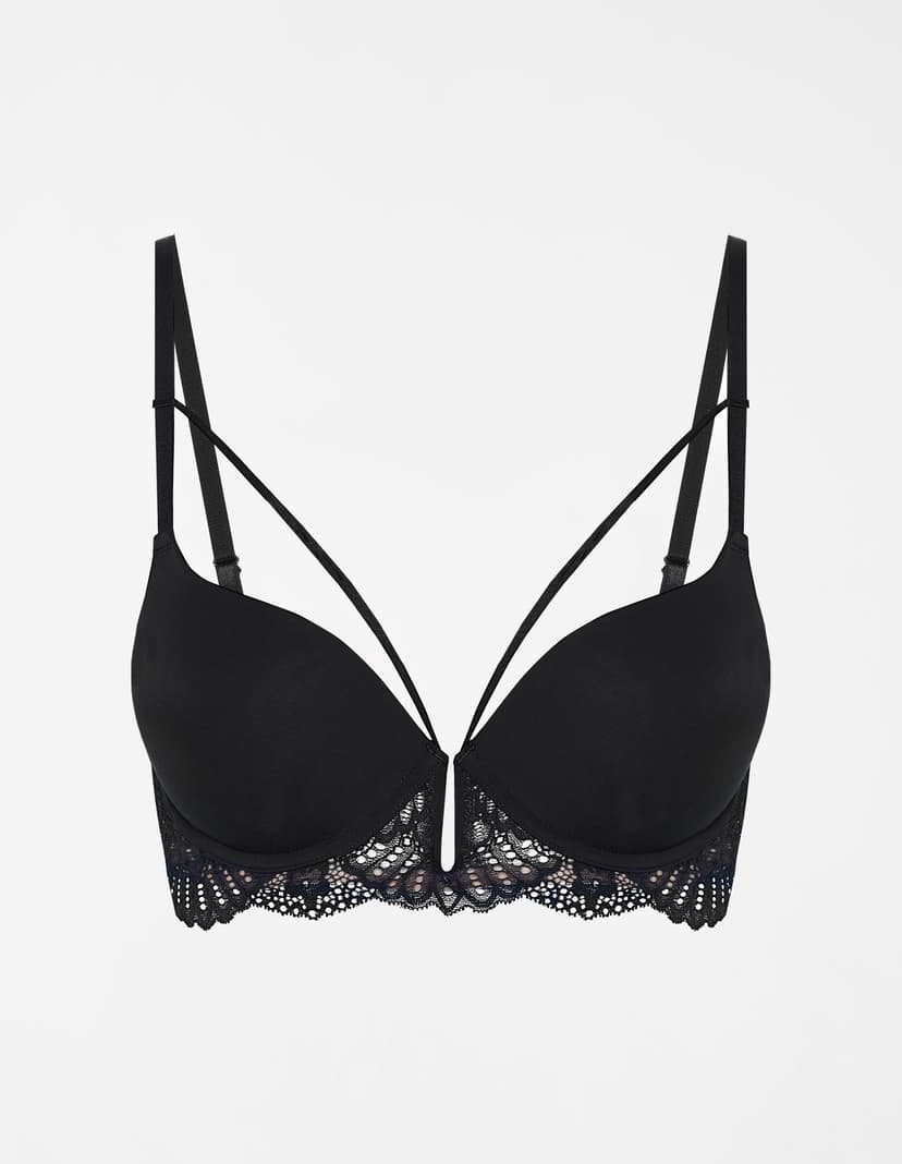 Push-up BH Sessy Schwarz-und-gold 6