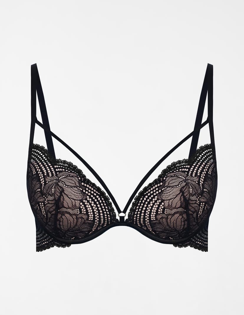 Push-up BH Shirley Schwarz-und-gold 6