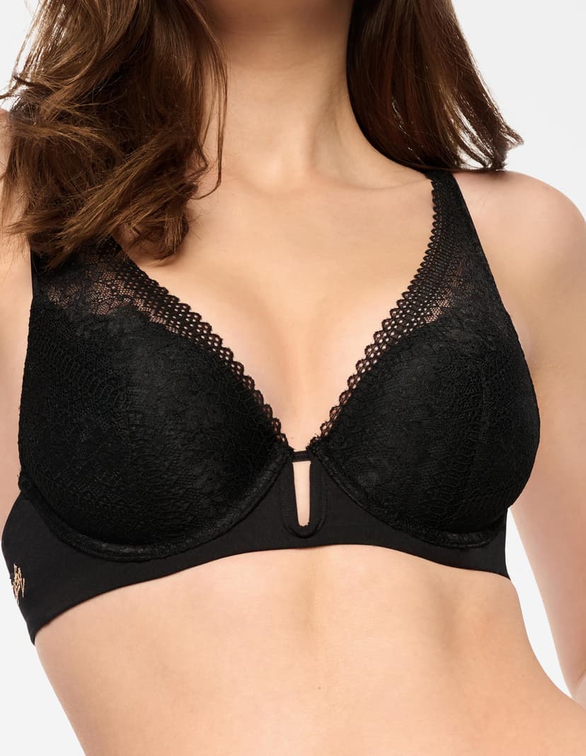 Push-up BH Sonika Schwarz 2