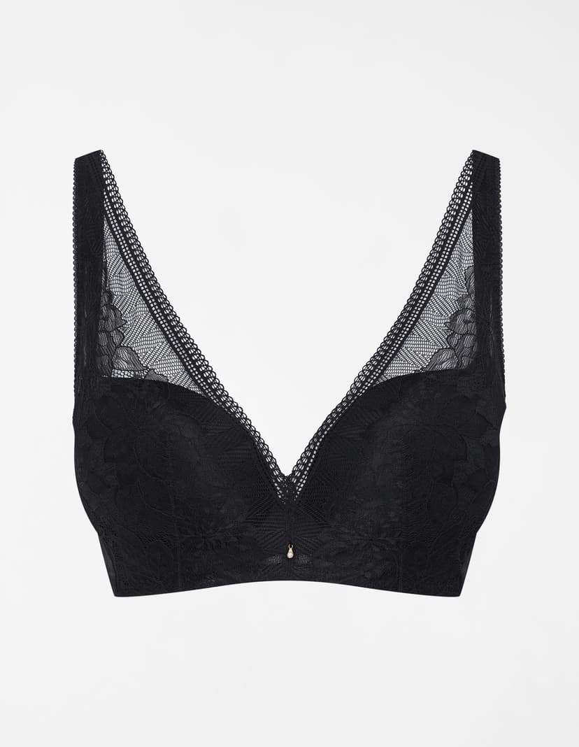 PADDED BRA S Black 6