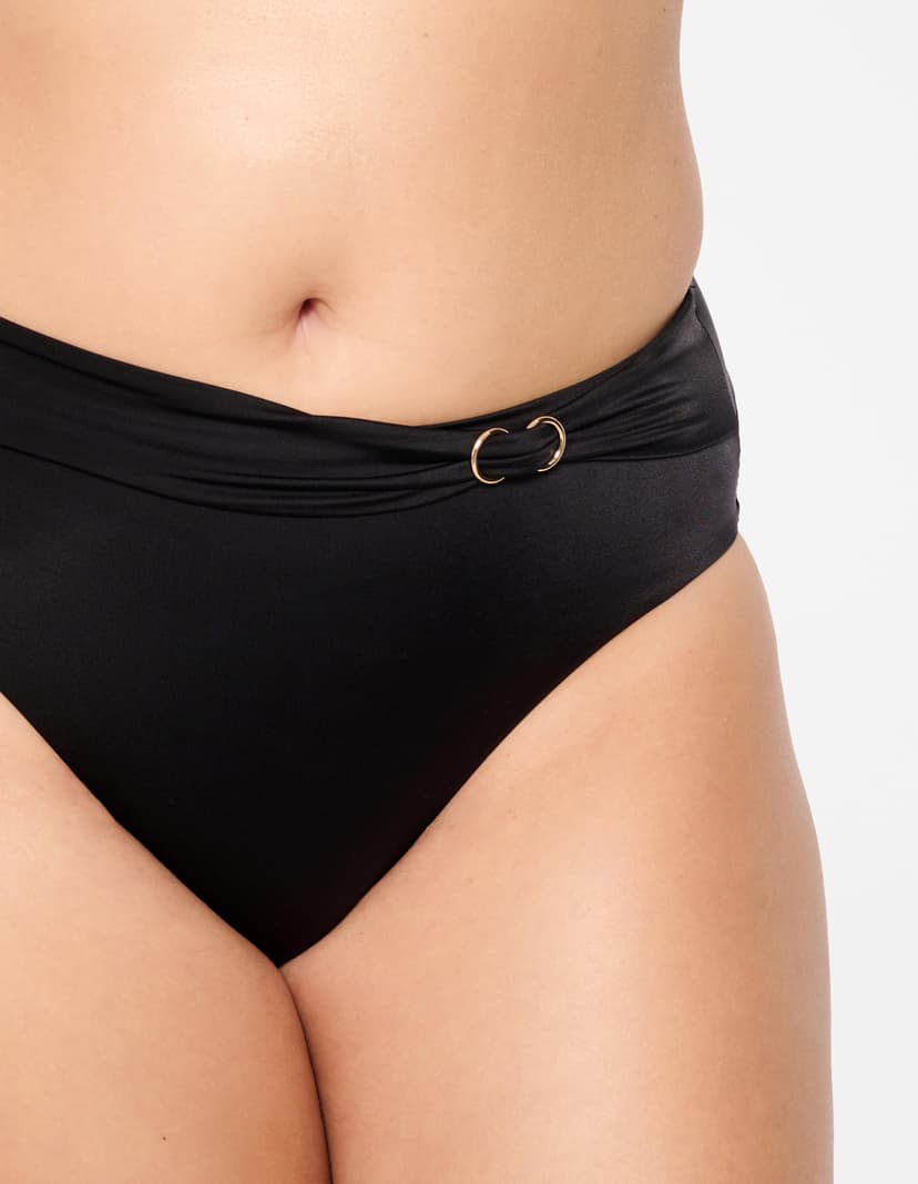 Bikini-Slip Mango Schwarz 2