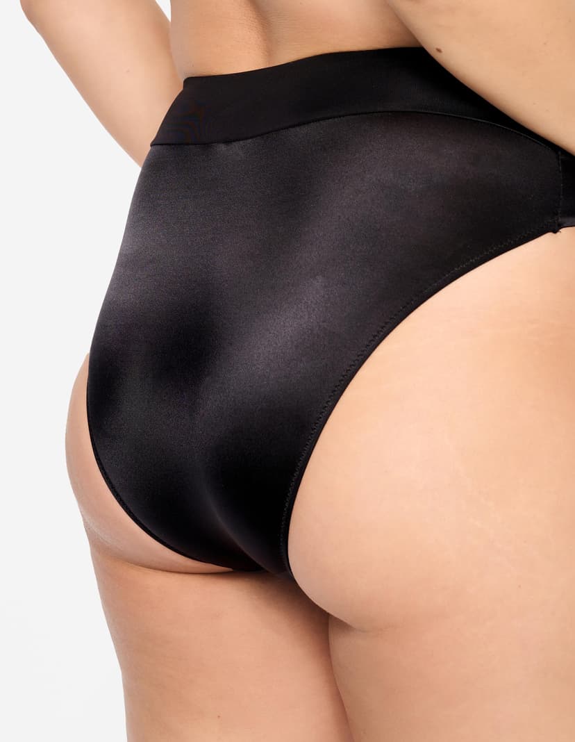 Bikini-Slip Mango Schwarz 4