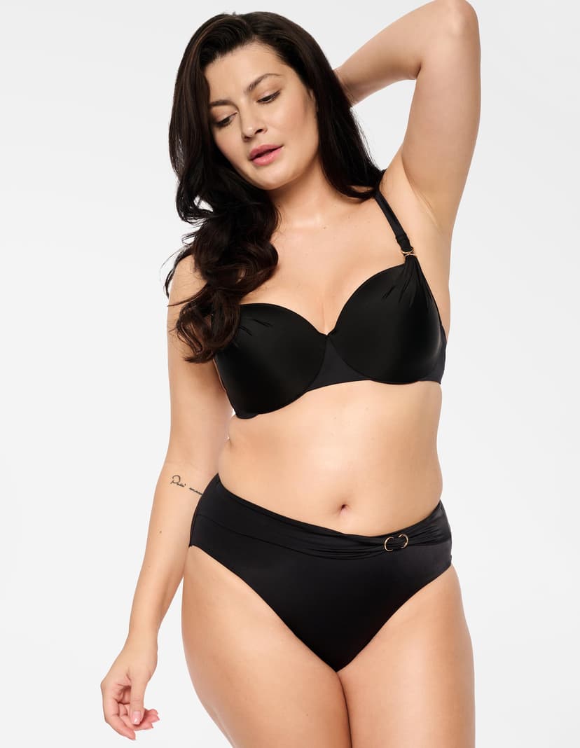Bikini-Slip Mango Schwarz 5