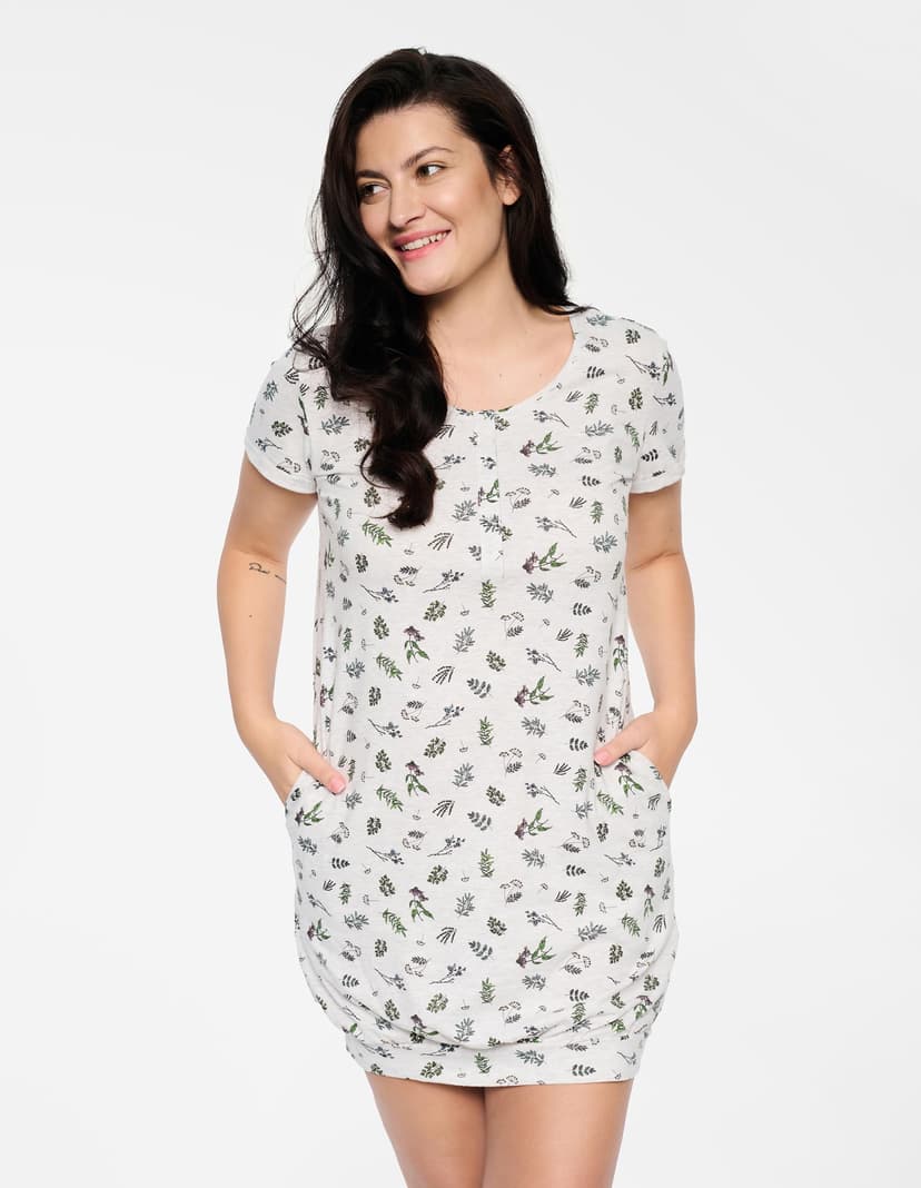 Nightdress Wildcard light-grey 1