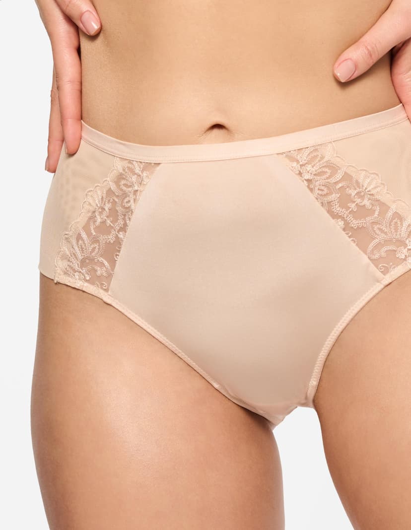 Höschen mit hoher Taile Bethany Beige 3