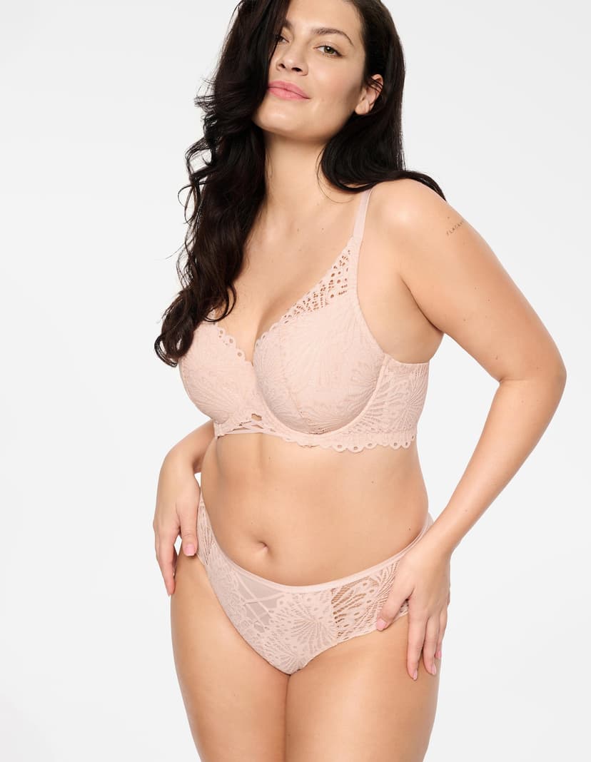 Höschen mit hoher Taile Star Rosa 1