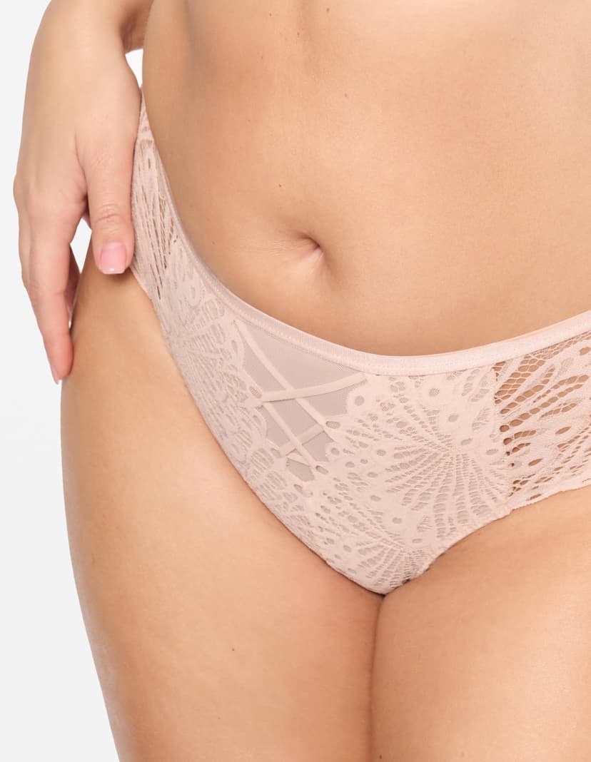 Höschen mit hoher Taile Star Rosa 3