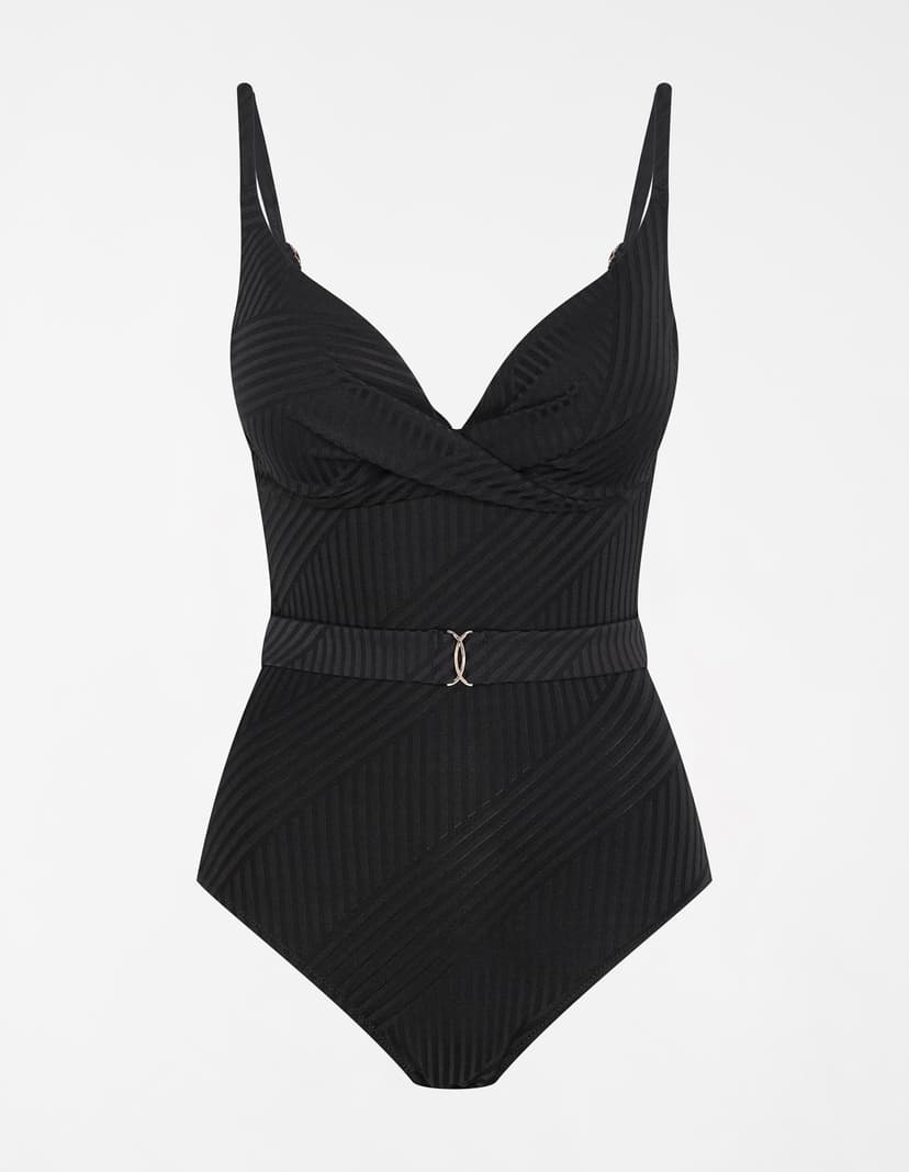 Badeanzug Strandkleid Vibe Schwarz 6