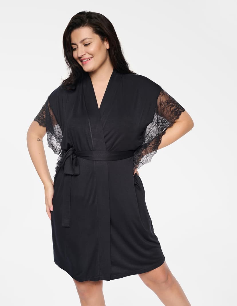Dressing-gown Waken Grey 1