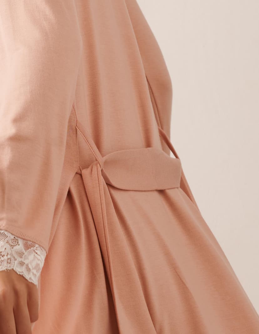 Dressing-gown Wayana pink 4
