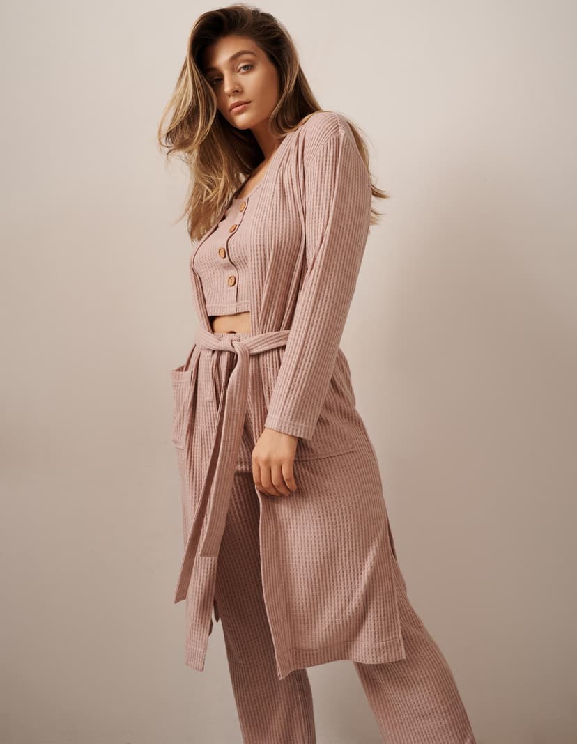 Dressing-gown Widnes pink 1
