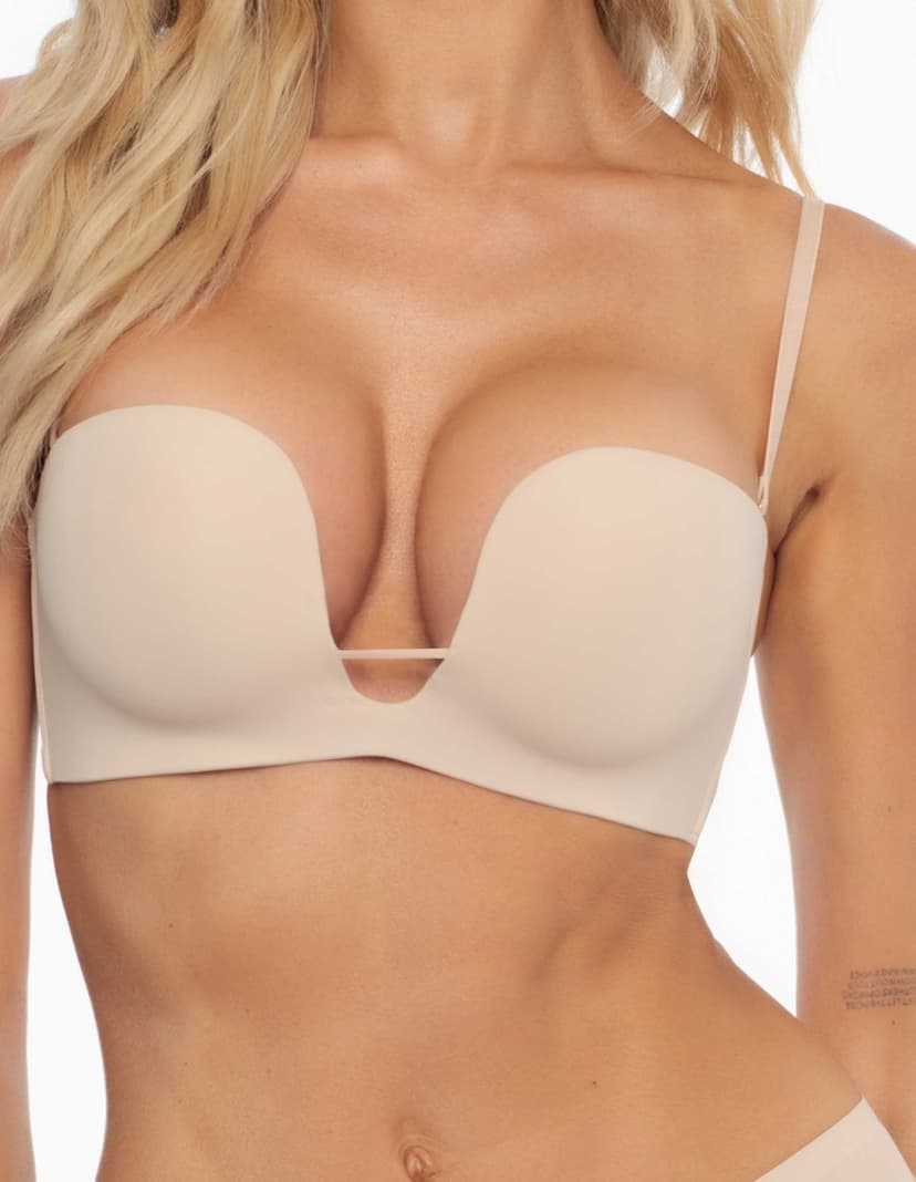 Biustonosz push-up Novelty beżowy 3