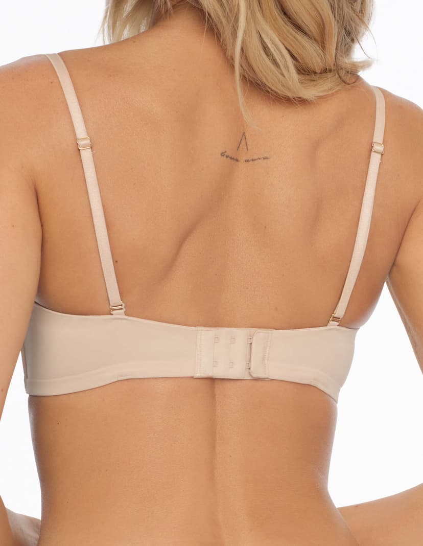 Biustonosz push-up Novelty beżowy 4