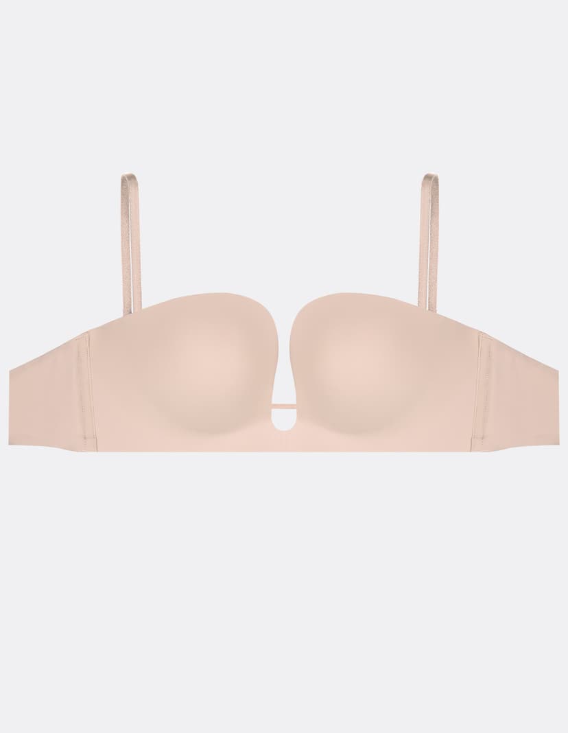 Biustonosz push-up Novelty beżowy 6