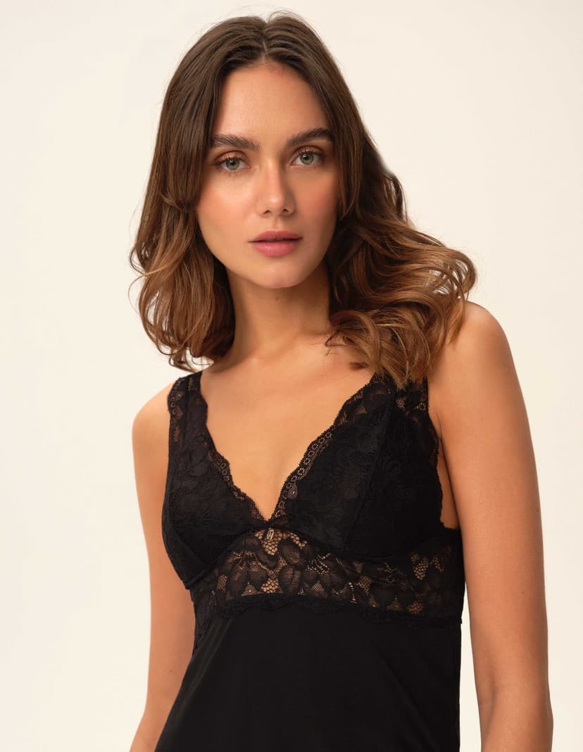 Negligé Liset Schwarz 1