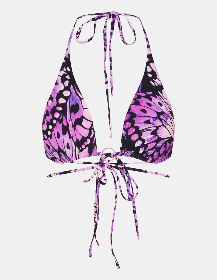 Góra od bikini typu trójkąt Icarus fioletowy 11