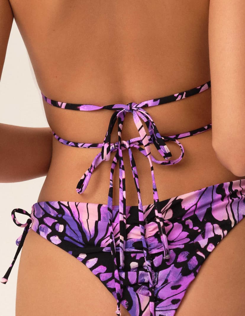 Góra od bikini typu trójkąt Icarus fioletowy 9