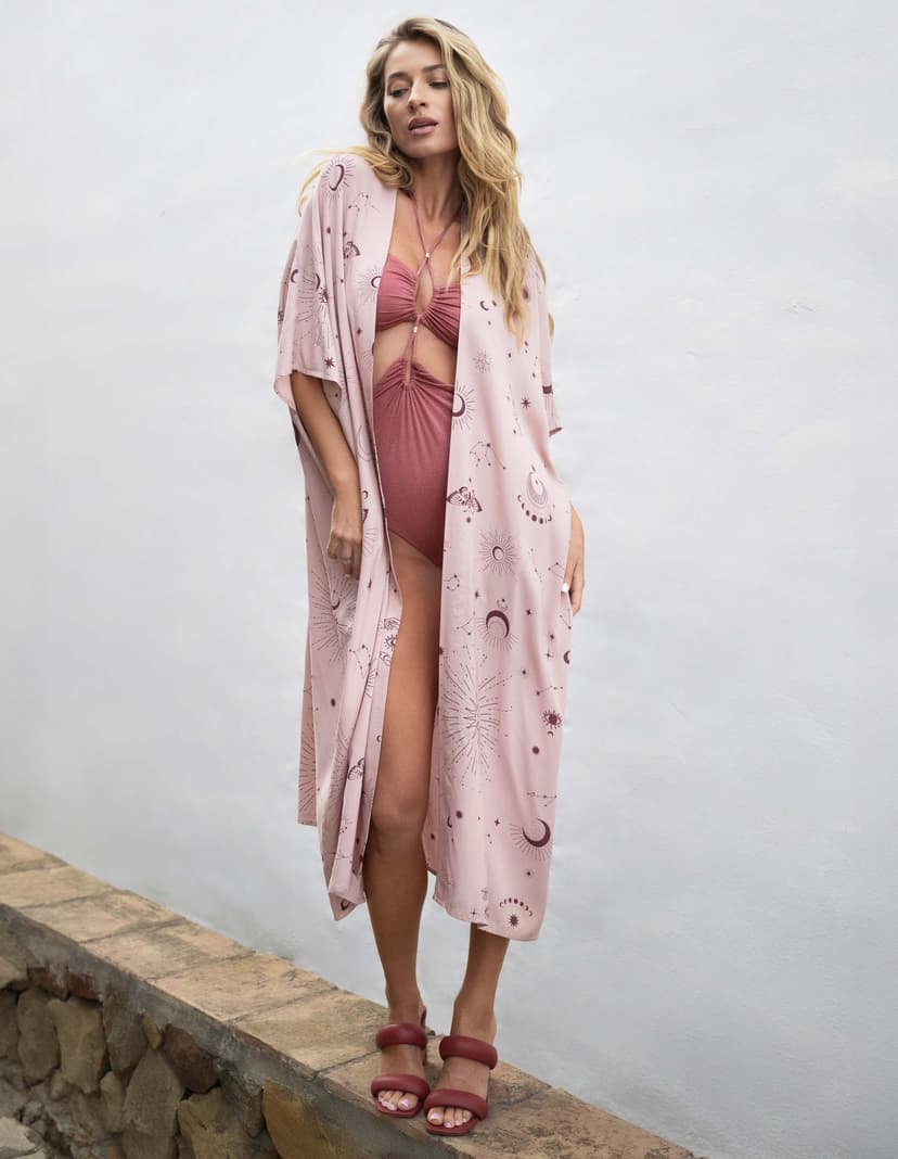 Beach robe Lunar Ecru 2
