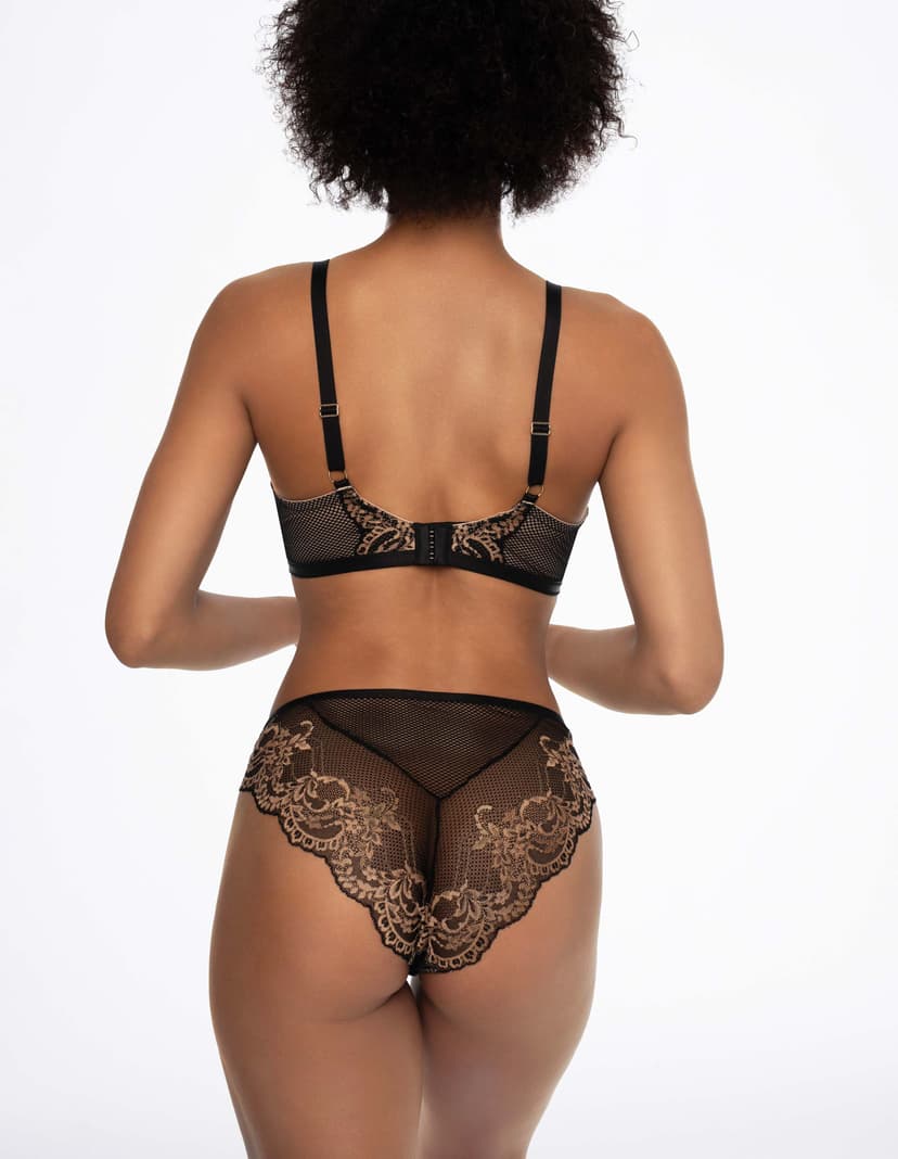 Panties Ilya black and gold 2