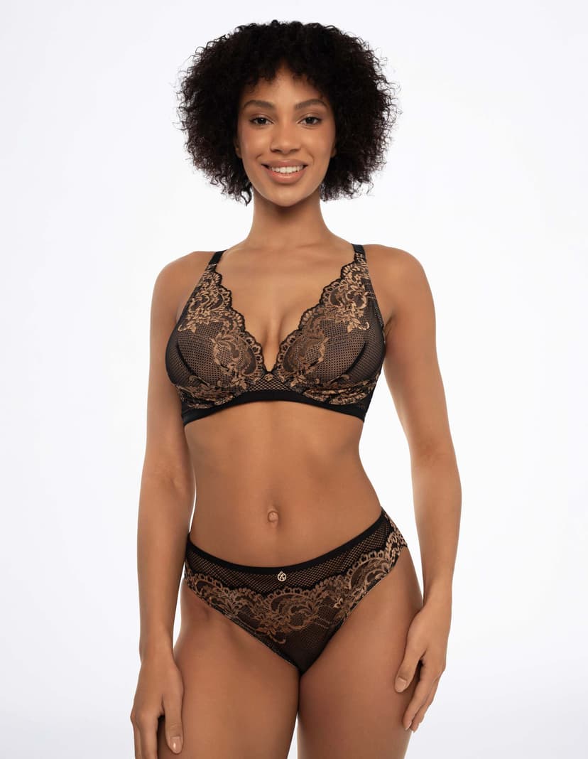 Panties Ilya black and gold 5