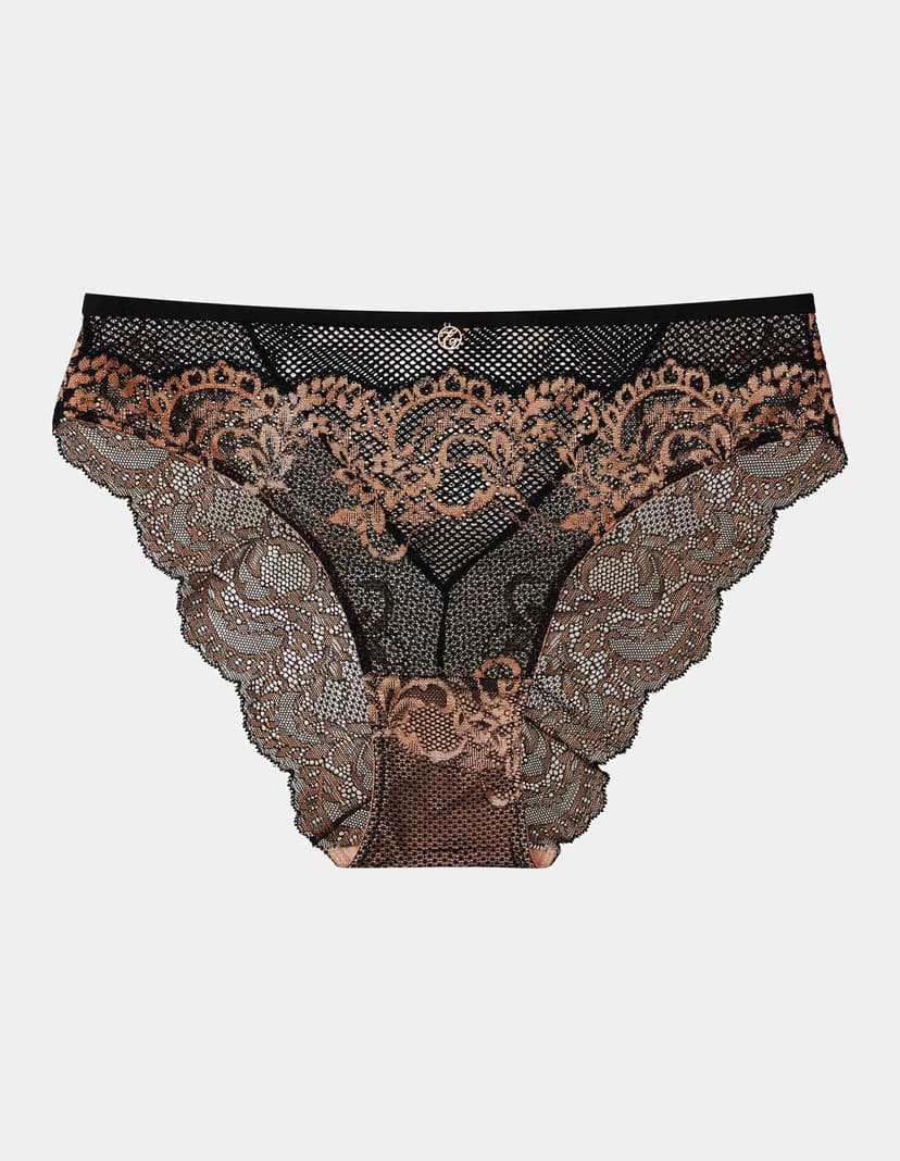 Panties Ilya black and gold 6