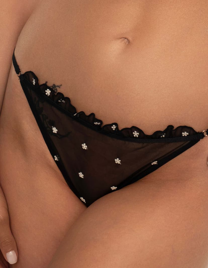 Thongs Holly Black 3