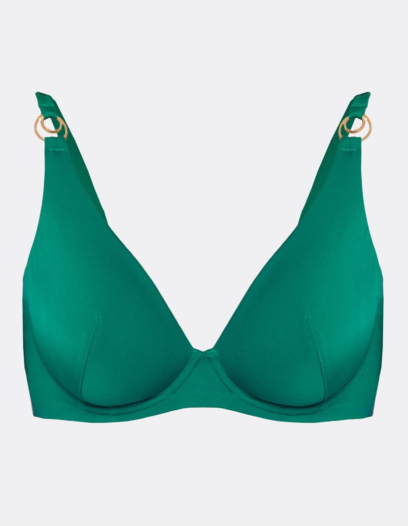 Góra od bikini miękka Deliciosa zielony 6