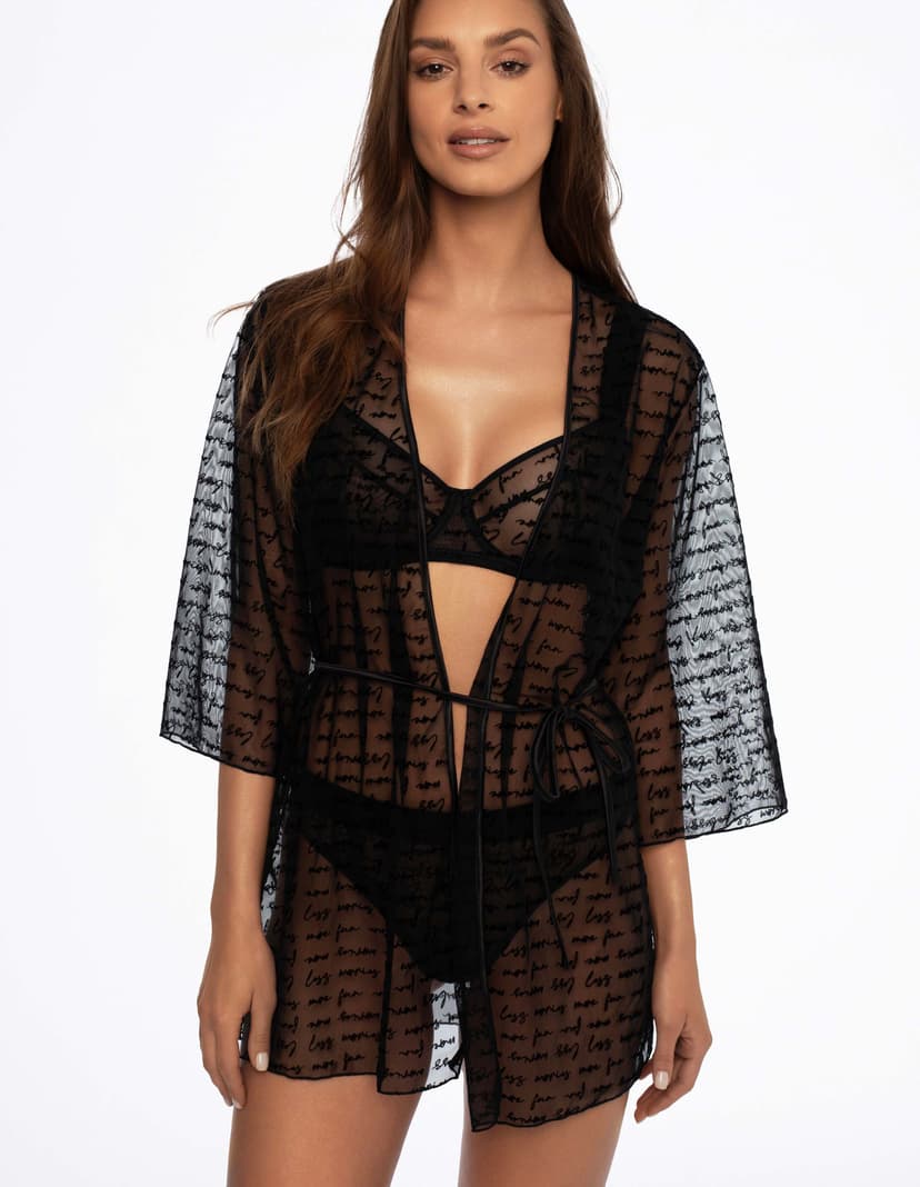 Dressing gowns Naomy Black 1