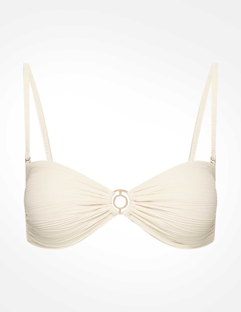 Bikini top bandeau Anaise cream 6
