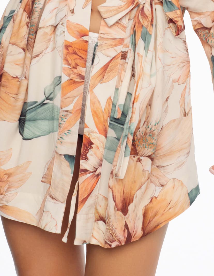 Dressing gowns Delightful Ecru 4