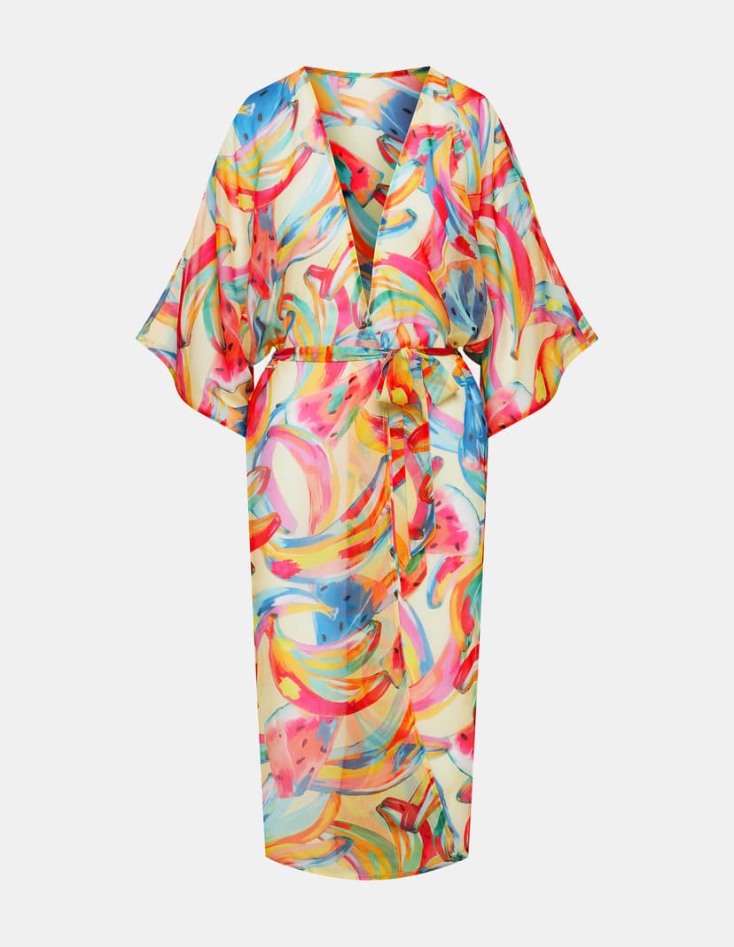 Dressing gowns plaĹĽowy Kaia Yellow 6