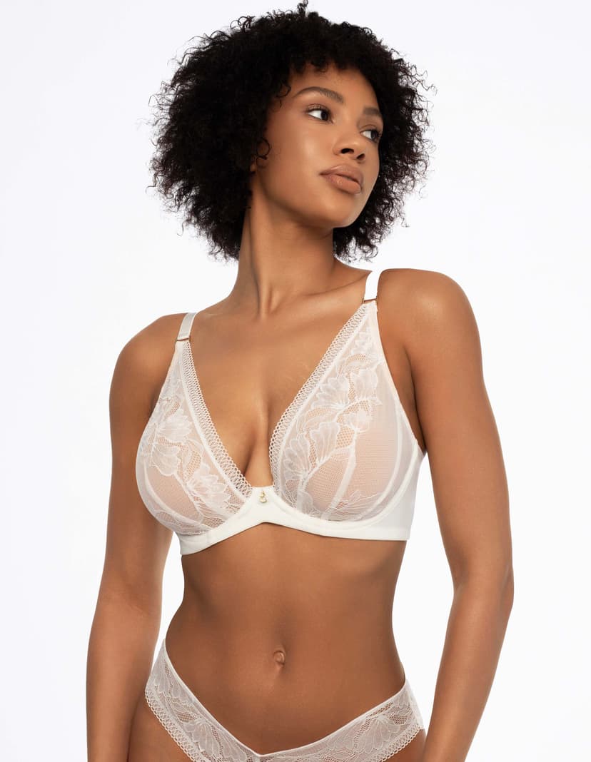 Soft bra Nathalie cream 1
