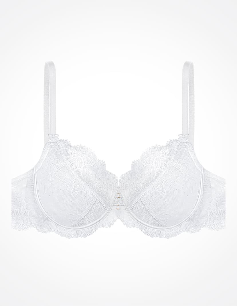 Semi-padded bra Ramira White 6