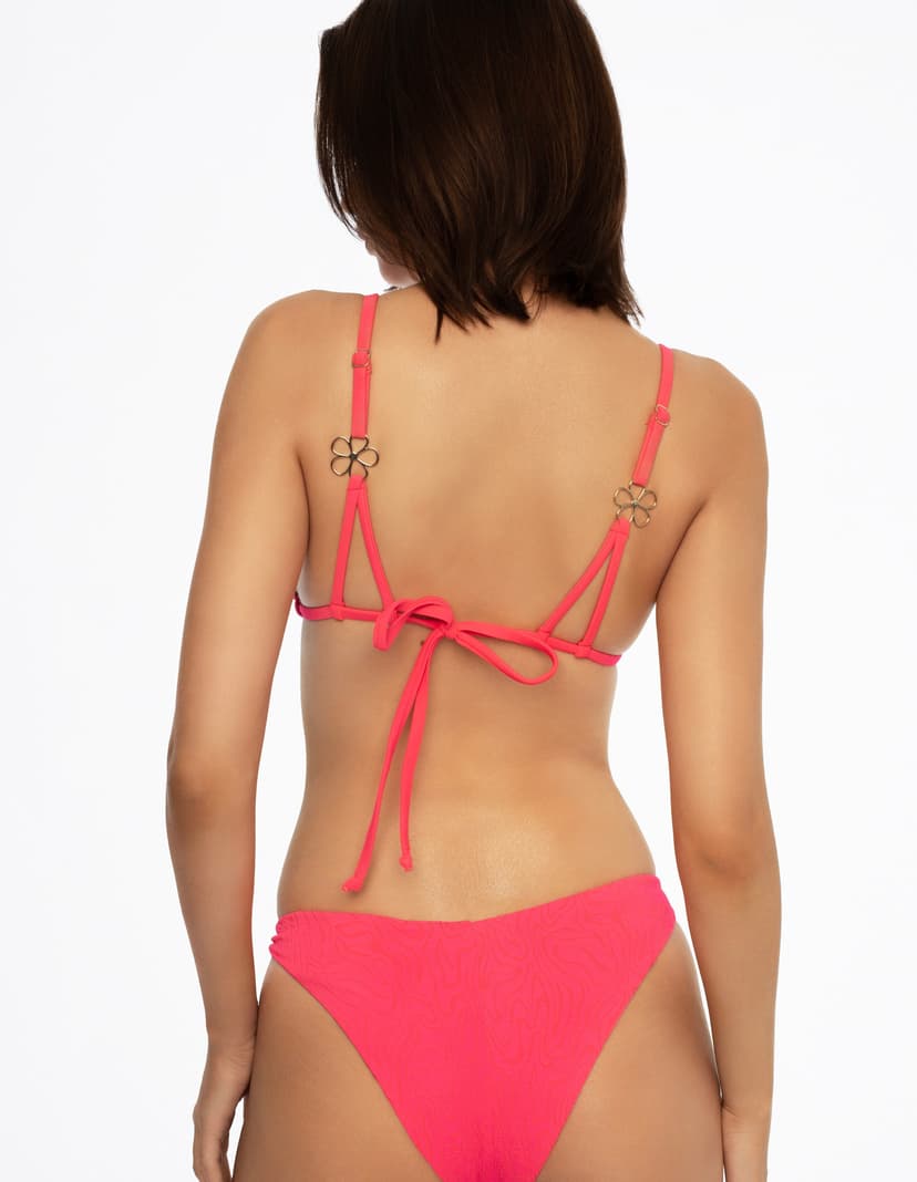 Triangle bikini top Bueno pink 2