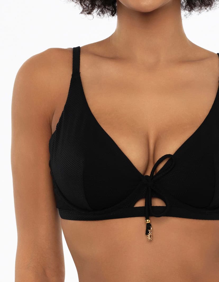 Góra od bikini miekka Sunrise czarny 3
