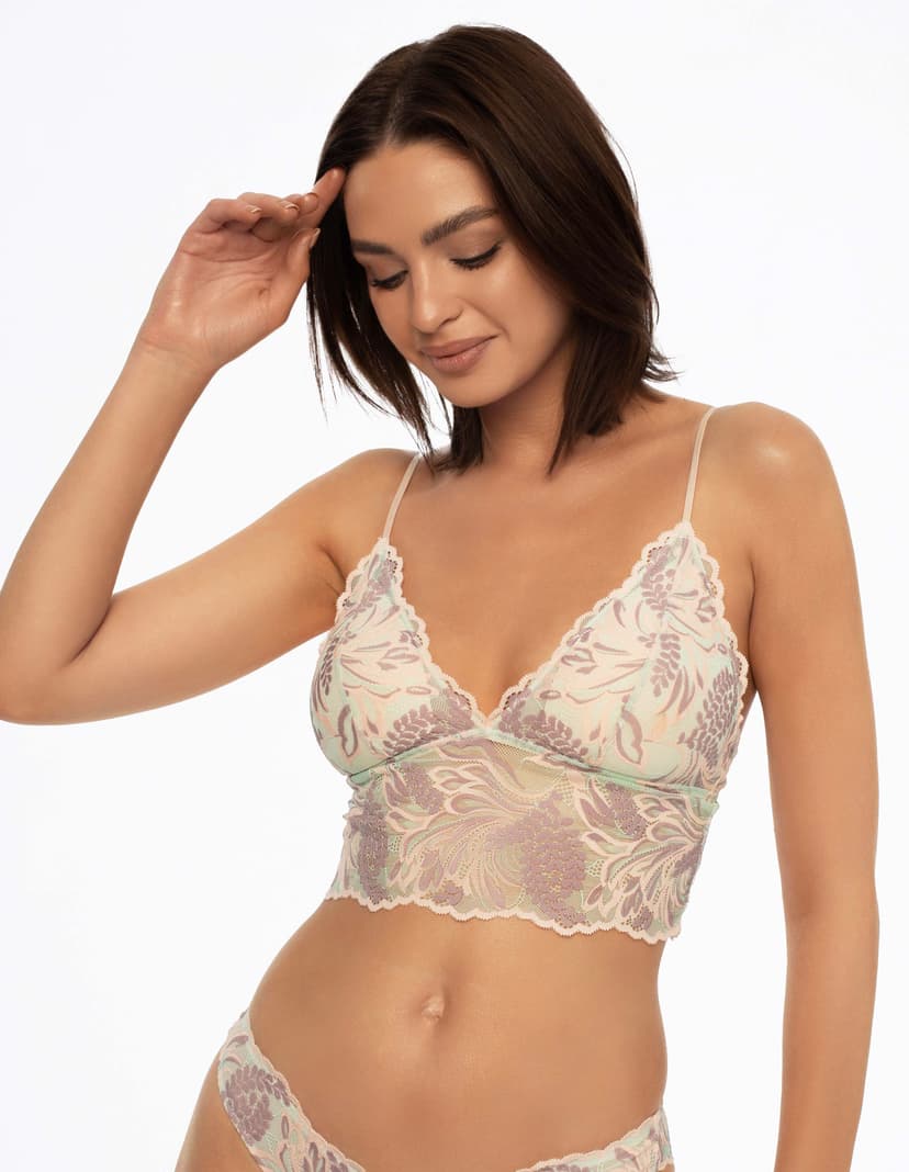 Triangle bra Ninette Green 1