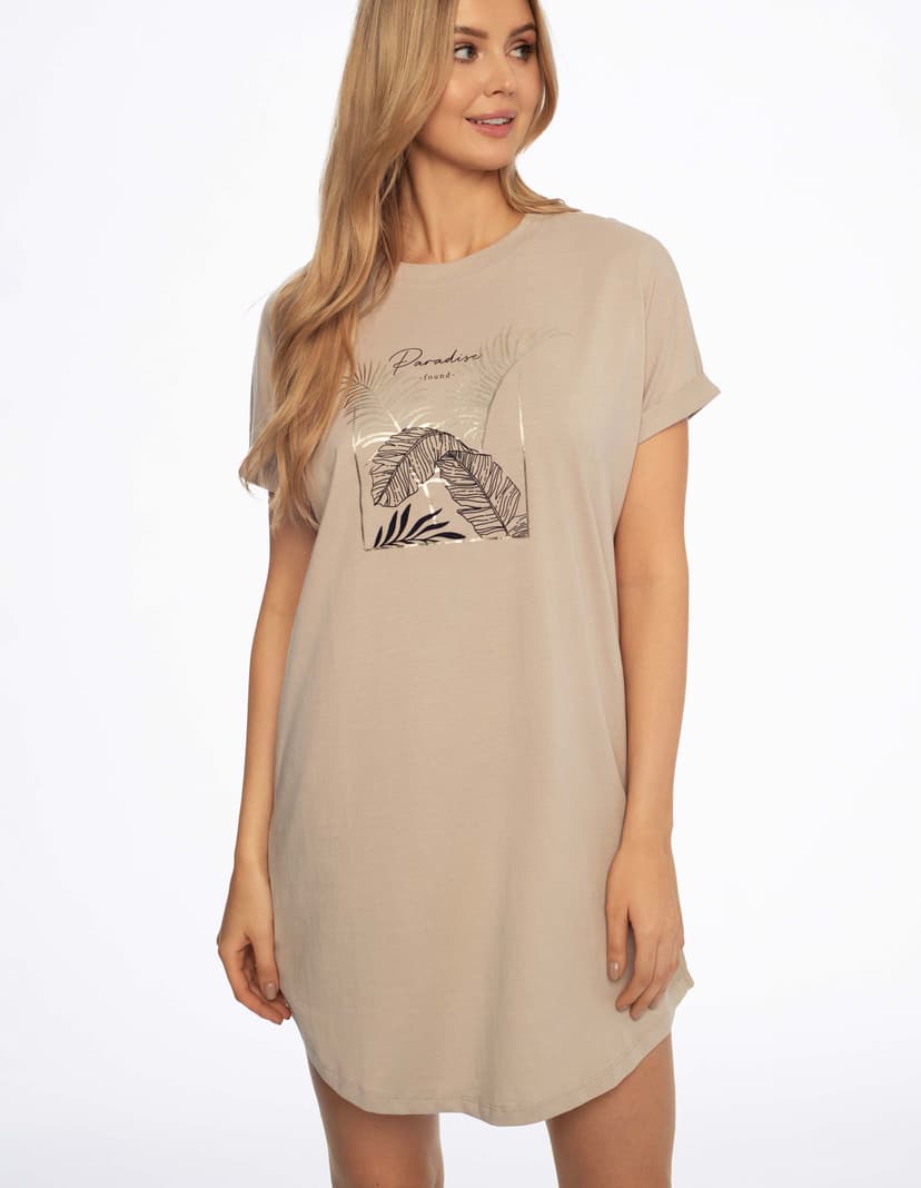 Koszula nocna Apparel brązowy 2