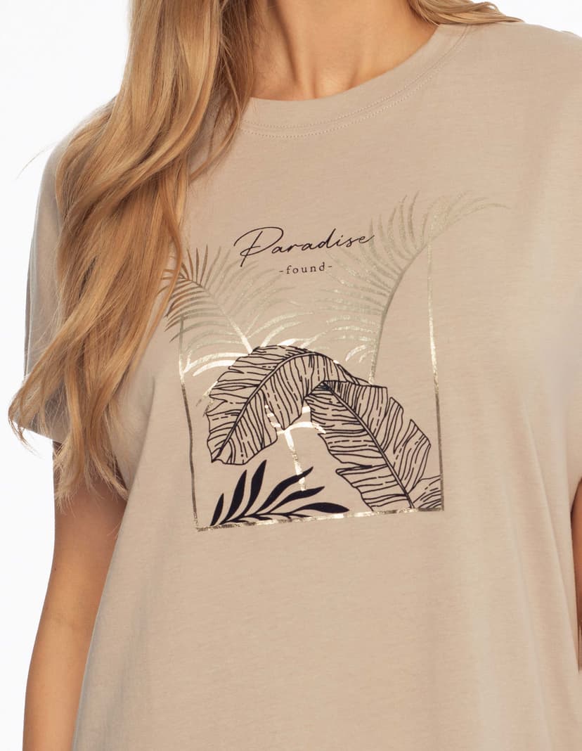Koszula nocna Apparel brązowy 3