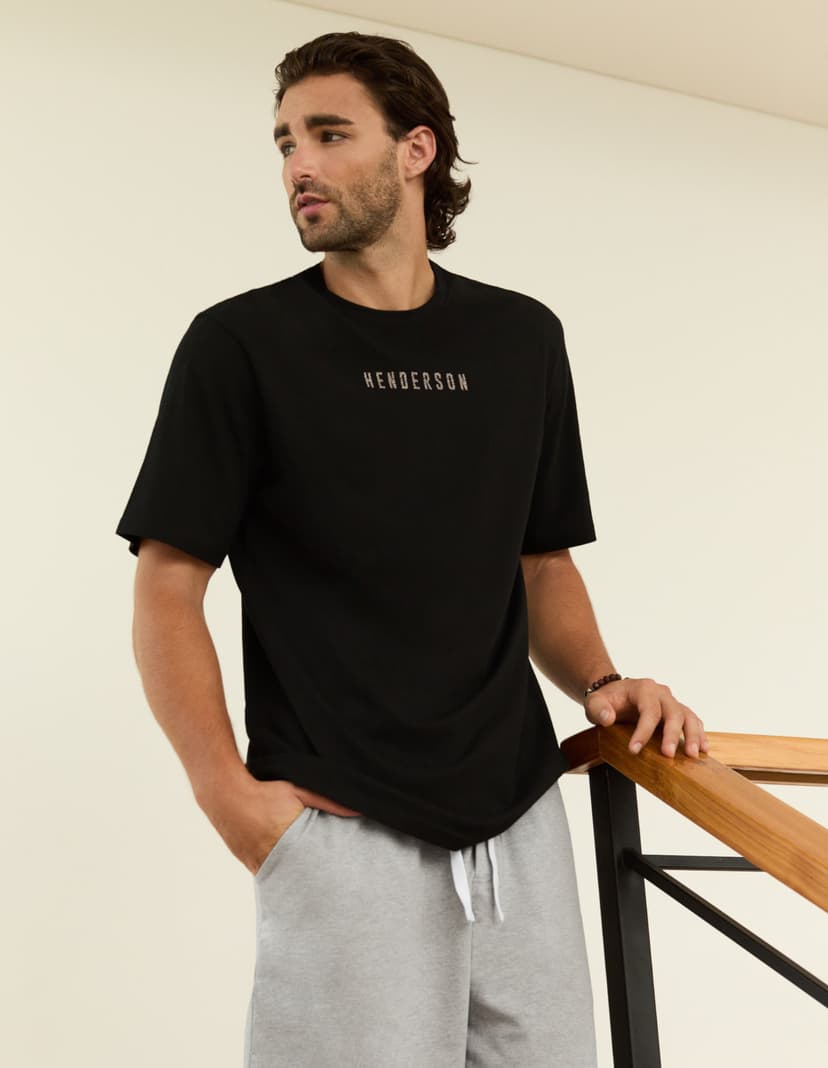 T-shirt Athlete Black 1