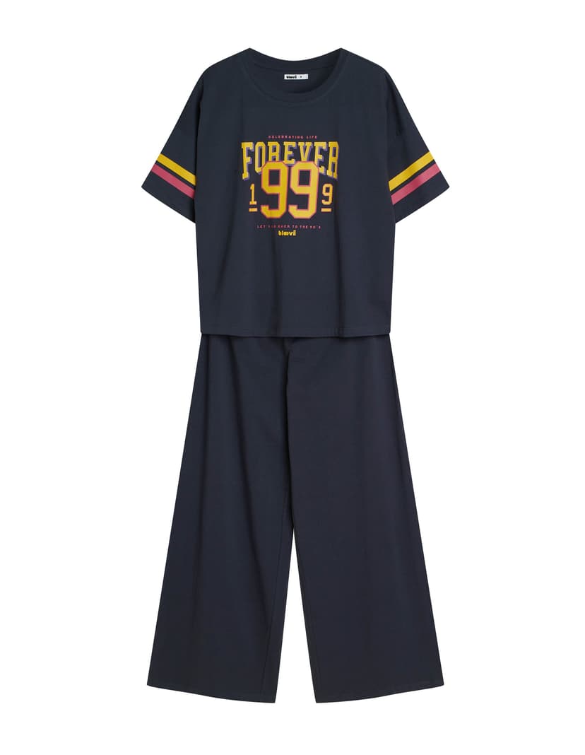 Pyjamas Bloovii Forever navy 6