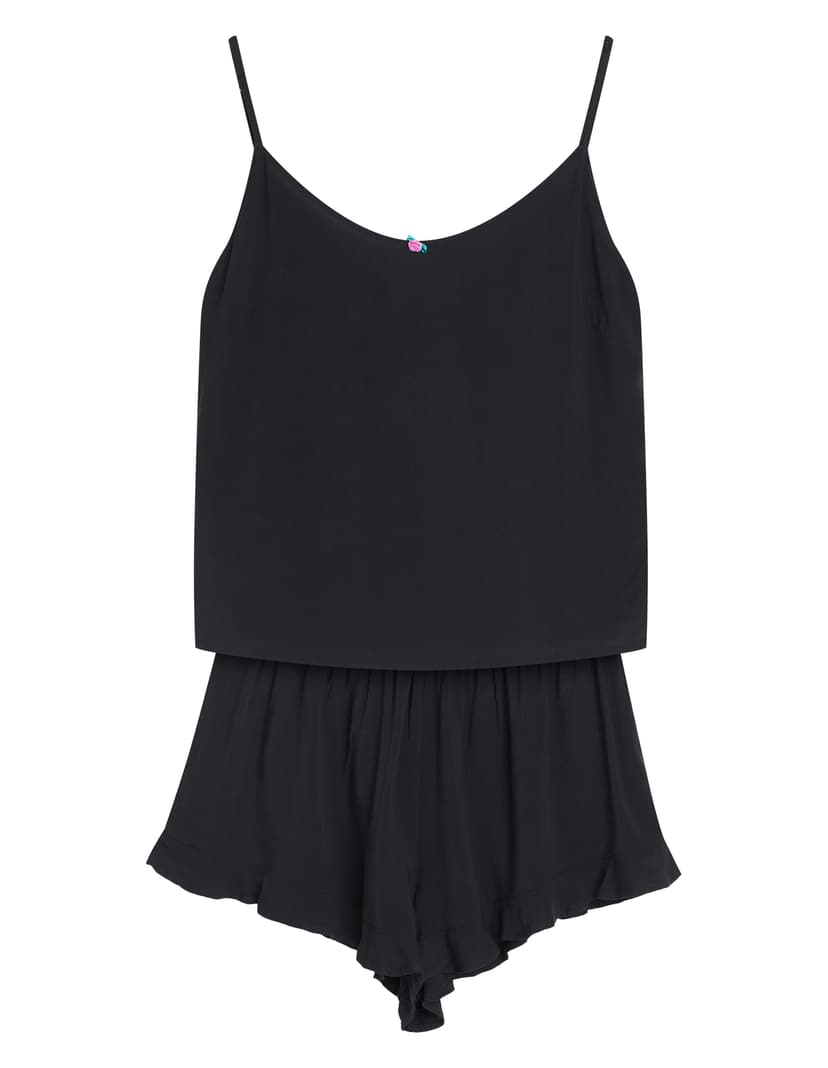 Pyjamas Bloovii Roses Black 6