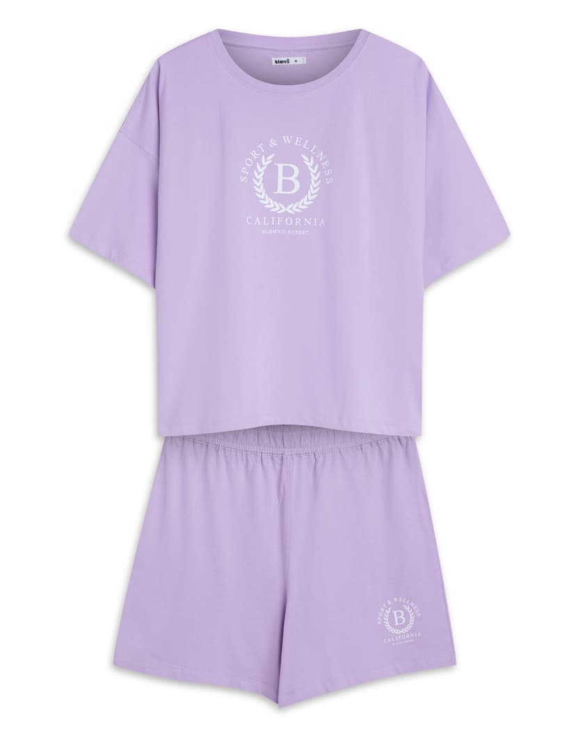 Pyjamas Bloovii Midnight pink 6