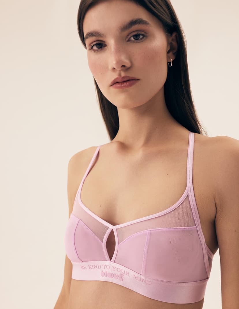 Bralette Bloovii Lirage pink 3