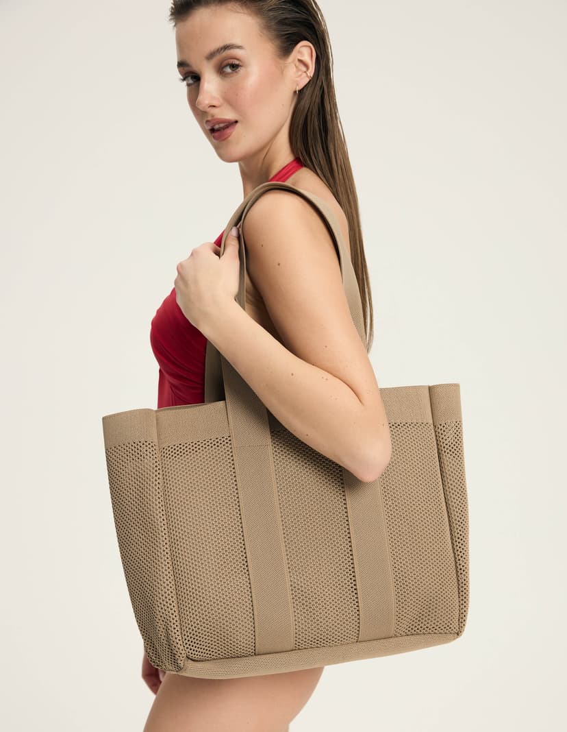 Beach bag Bari Beige 2