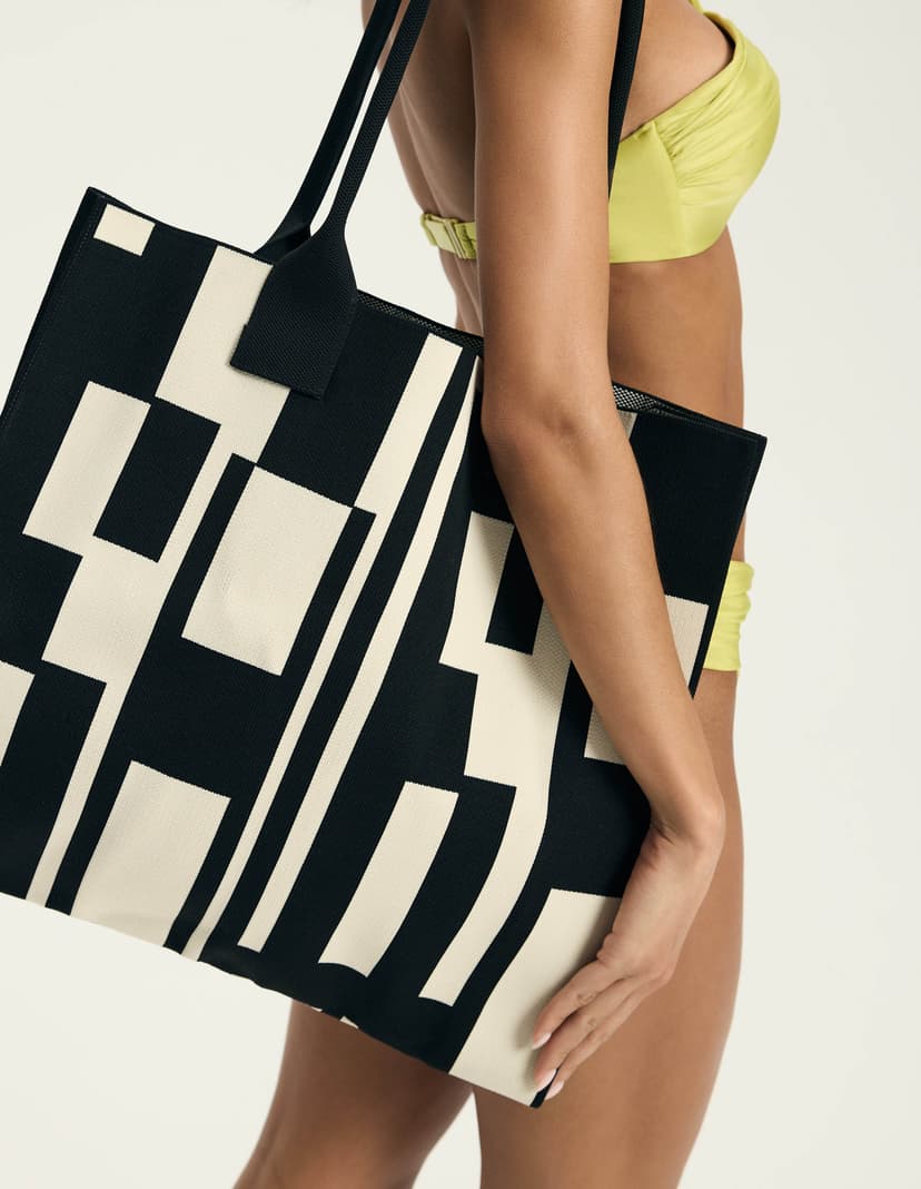 Beach bag Milan Black 2