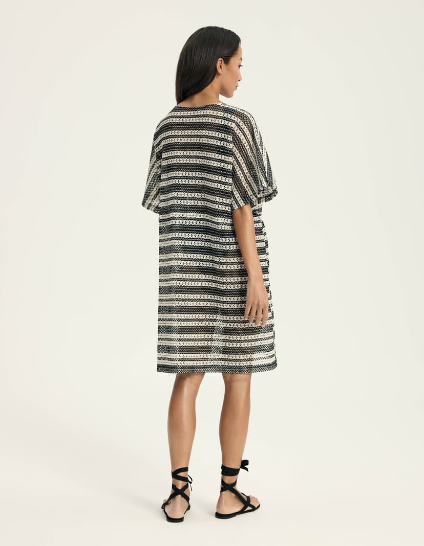 Beach robe Felicita Black 4
