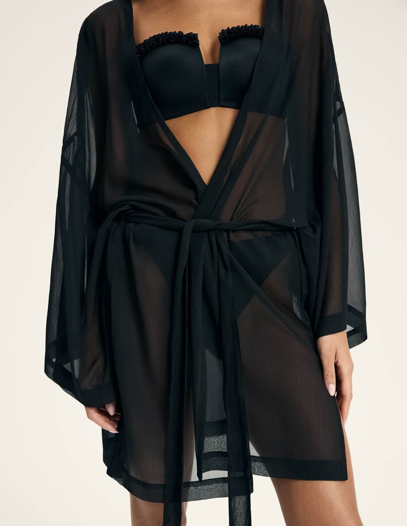 Beach robe Tango Black 2
