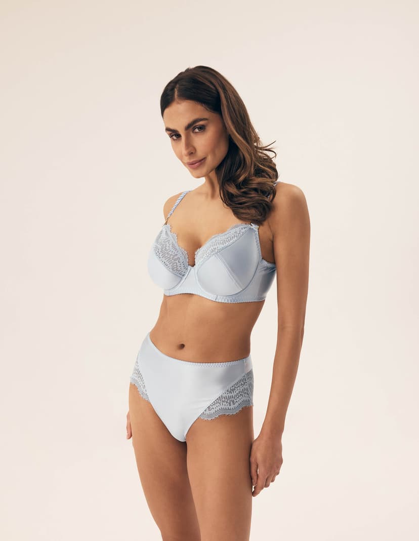 High-waisted panties Brillant Blue 1
